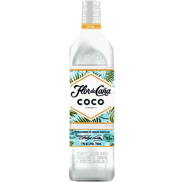 Flor de Cana Coco Tropical Coconut Liqueur 750ml
