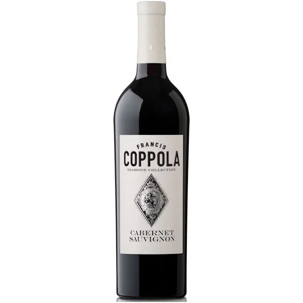 12 Bottle Case Francis Coppola Diamond Series Ivory Label Cabernet 2023 w/ Shipping Included