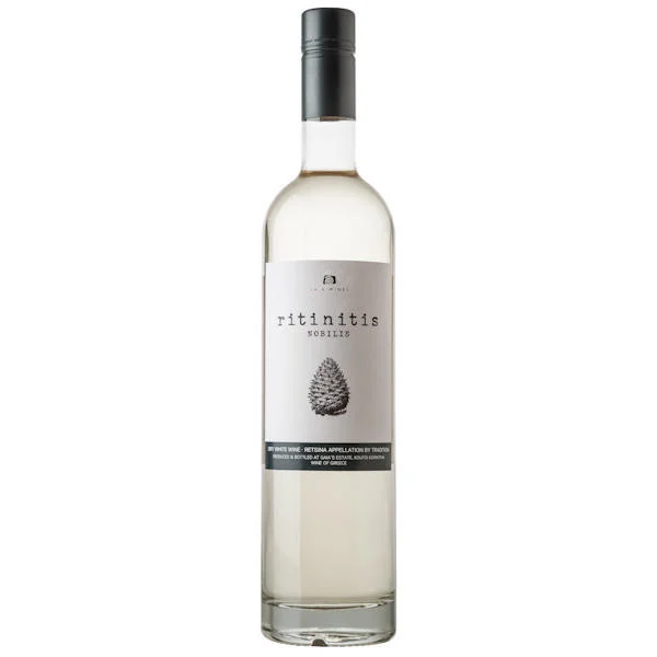 12 Bottle Case GAI'A Ritinitis Nobilis Retsina 2024 (Greece) w/ Shipping Included