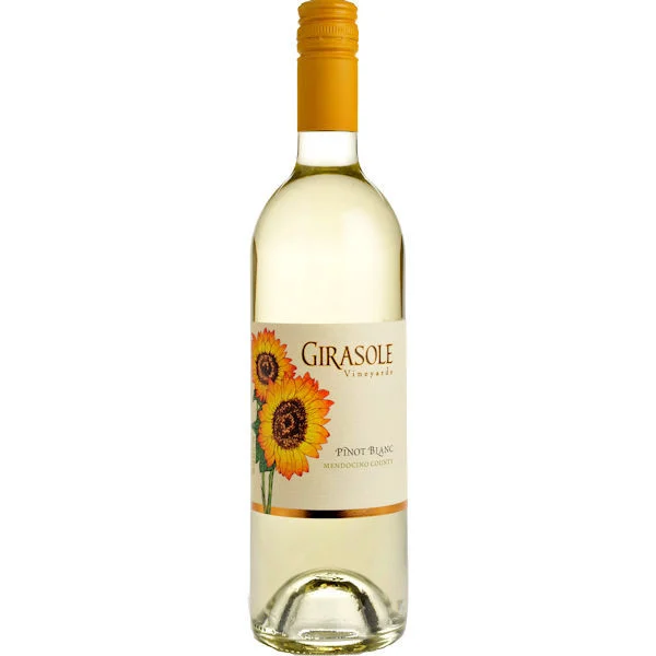 12 Bottle Case Girasole Mendocino Pinot Blanc 2023 w/ Shipping Included
