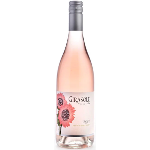 12 Bottle Case Girasole Mendocino Rose 2025 w/ Shipping Included
