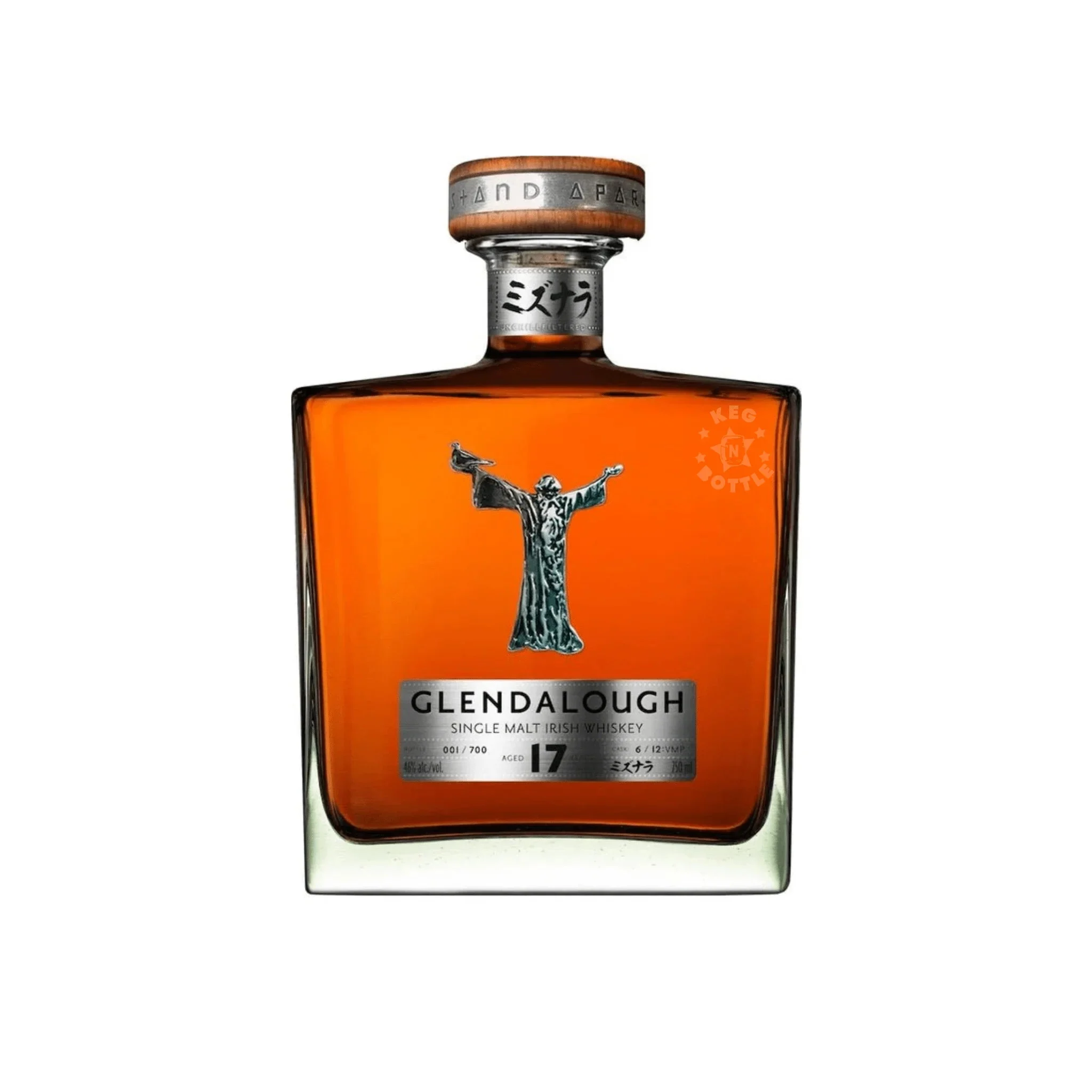 Glendalough 17 year Irish Whiskey 750mL