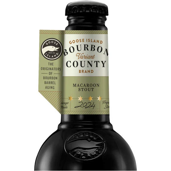 Goose Island Bourbon County Brand Macaroon Stout 2024 16.9oz Bottle