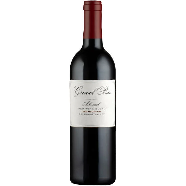 12 Bottle Case Gravel Bar Alluvial Columbia Valley Red Wine Washington 2019 w/ Shipping Included