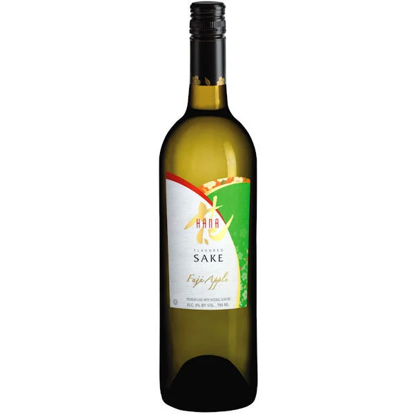 Hana Fuji Apple Flavored Sake (Kosher)