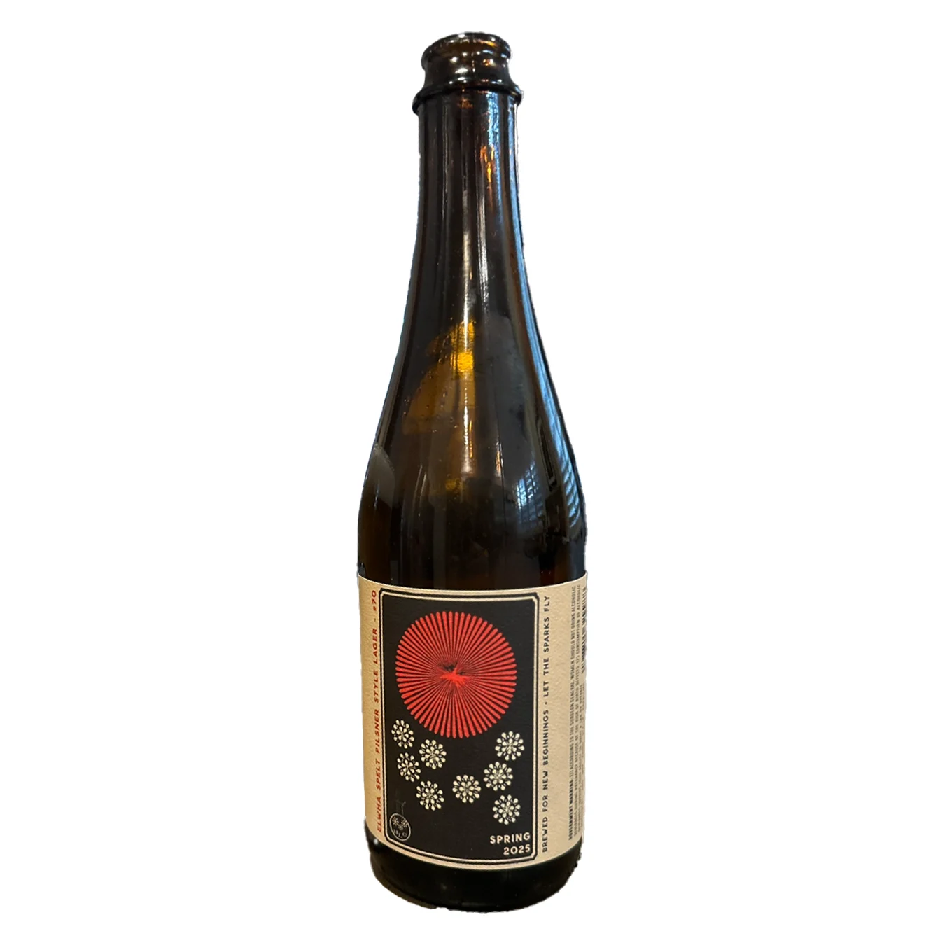 Hanabi Spring Release Elwha Spelt Lager 17oz