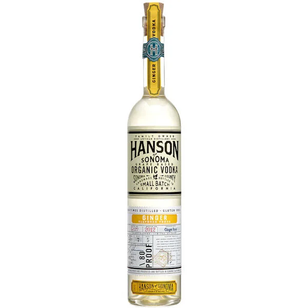 Hanson of Sonoma Ginger Organic Vodka 750ml