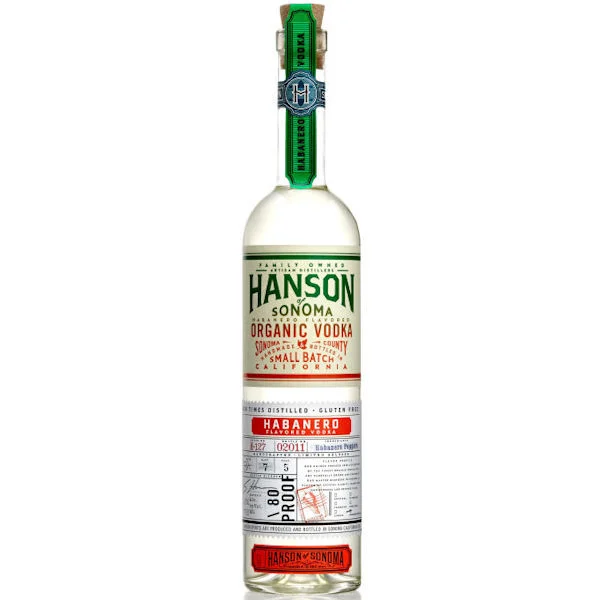 Hanson of Sonoma Habanero Organic Vodka 750ml