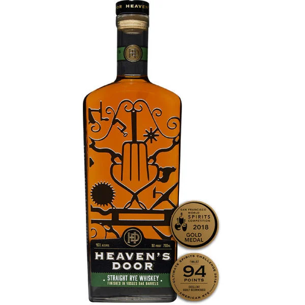 Heaven's Door Refuge Sherry Cask Finished Straight Rye Whiskey 750ml