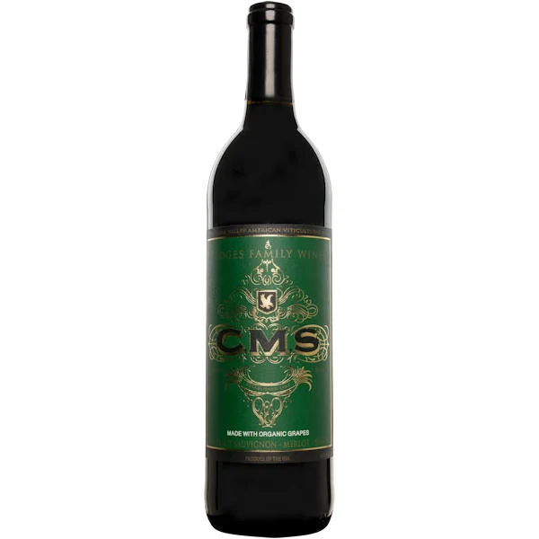 12 Bottle Case Hedges Hedges Family CMS Washington Organic Red Blend 2022 w/ Shipping Included