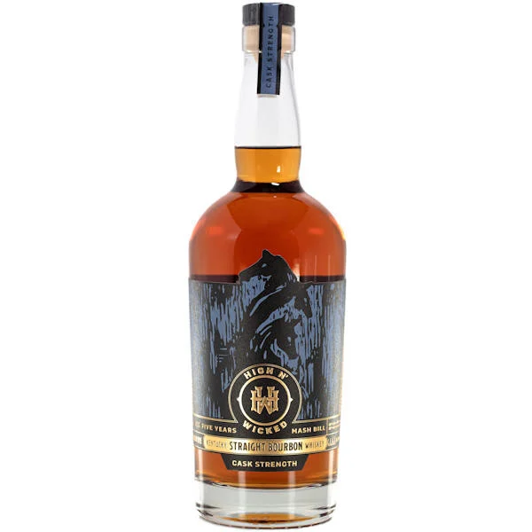 High N' Wicked Cask Strength Kentucky Straight Bourbon Whiskey 750ml