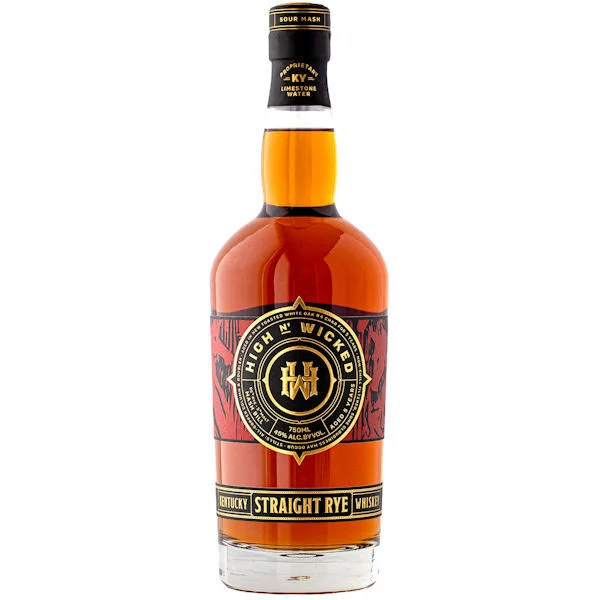 High N' Wicked Kentucky Straight Rye Whiskey 750ml