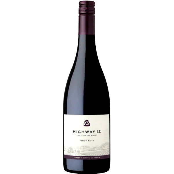 12 Bottle Case Highway 12 California Pinot Noir 2024 w/ Shipping Included