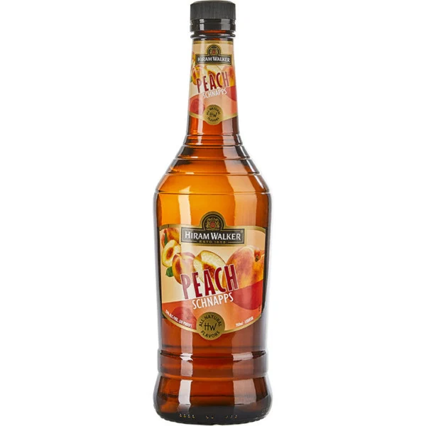 Hiram Walker Peach Flavored Brandy 750ml