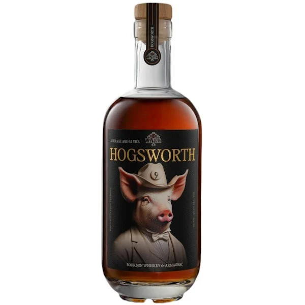 Hogsworth 9 Year Old Bourbon Whiskey & Armagnac 750ml