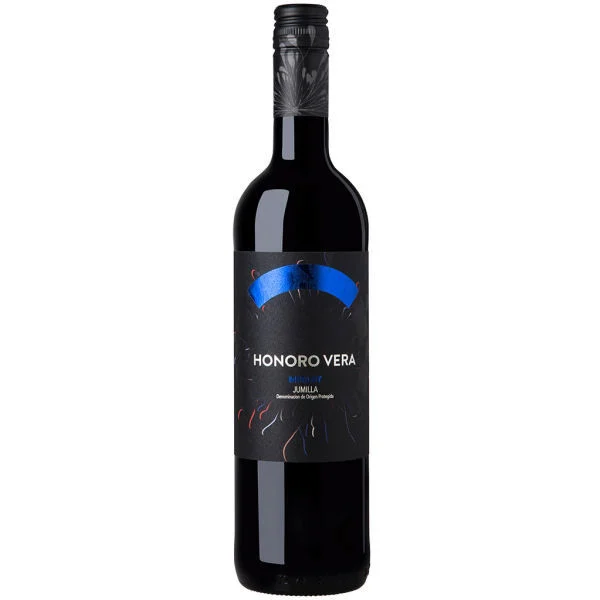 12 Bottle Case Honoro Vera Merlot Jumilla 2020 (Spain) w/ Shipping Included