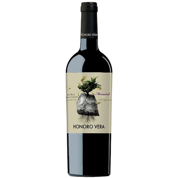 12 Bottle Case Honoro Vera Organic Monastrell Jumilla 2023 (Spain) w/ Shipping Included