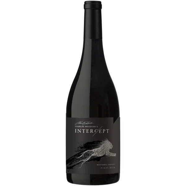 12 Bottle Case Intercept by Charles Woodson Monterey Pinot Noir 2022 w/ Shipping Included