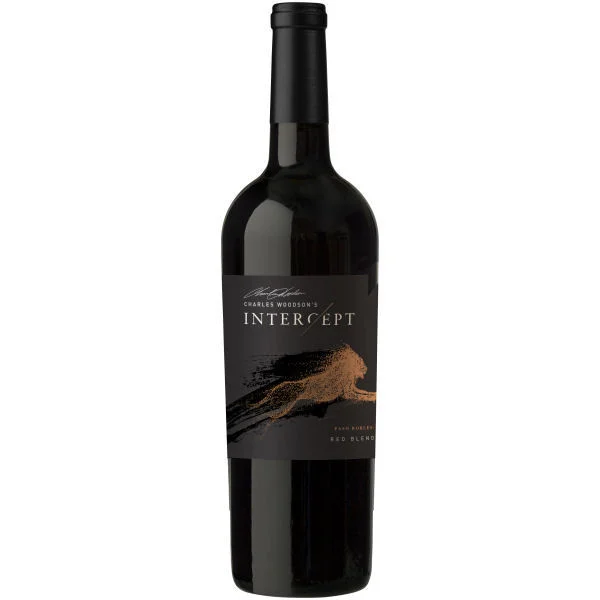 12 Bottle Case Intercept by Charles Woodson Paso Robles Red Blend 2021 w/ Shipping Included