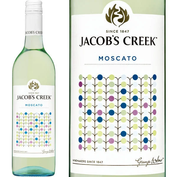 12 Bottle Case Jacob's Creek South Eastern Australia Moscato w/ Shipping Included