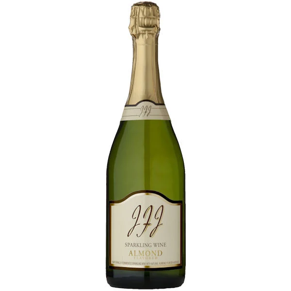 12 Bottle Case JFJ Almond California Sparkling Wine NV w/ Shipping Included