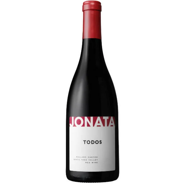 6 Bottle Case Jonata TODOS Ballard Canyon Red Blend 2020 Rated 93-95JD w/ Shipping Included