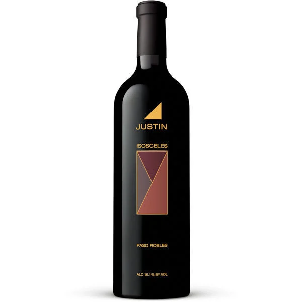 6 Bottle Case Justin Isosceles Paso Robles Red Blend 2021 Rated 93WE w/ Shipping Included