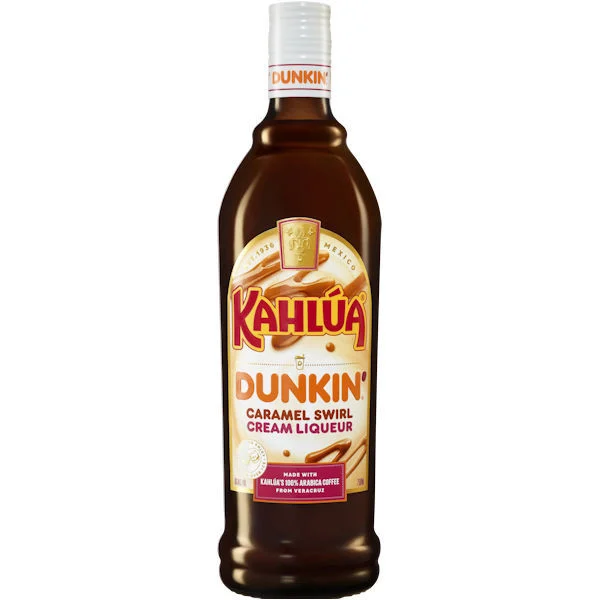 Kahlua Dunkin' Caramel Swirl Coffee Liqueur 750ml