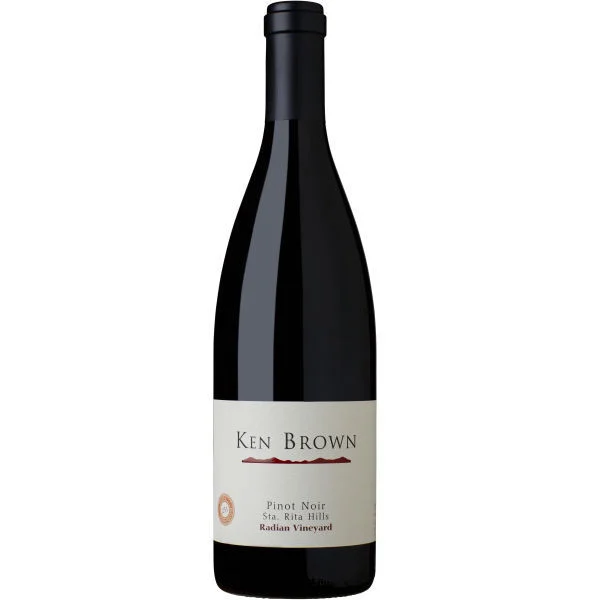 Ken Brown Radian Vineyard Sta. Rita Hills Pinot Noir 2018 Rated 94WE