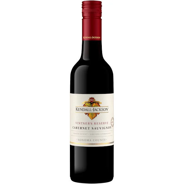 12 Bottle Case Kendall Jackson Vintner's Reserve Sonoma Cabernet 2023 375ml Half Bottle w/ Shipping Included