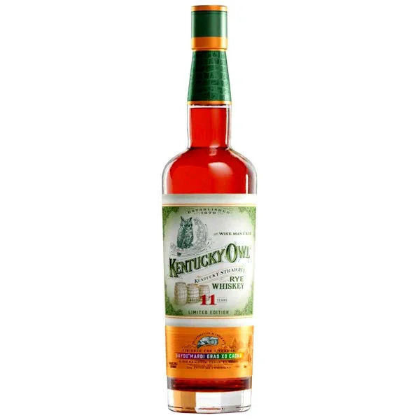 Kentucky Owl 11 Year Old Bayou Mardi Gras XO Casks Kentucky Straight Rye Whiskey 750ml
