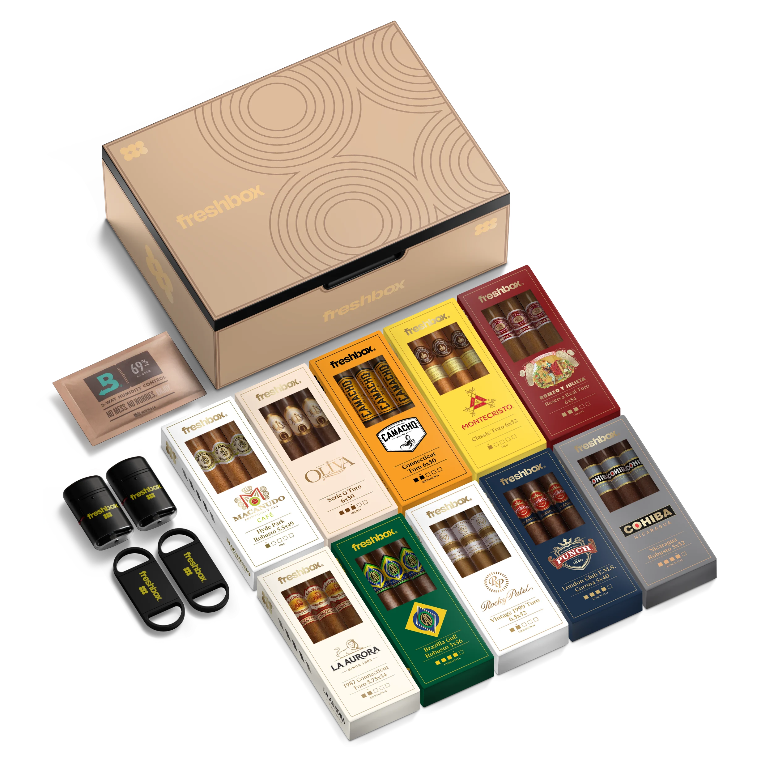 FreshBox Perfect Party Mix Cigar Starter Kit