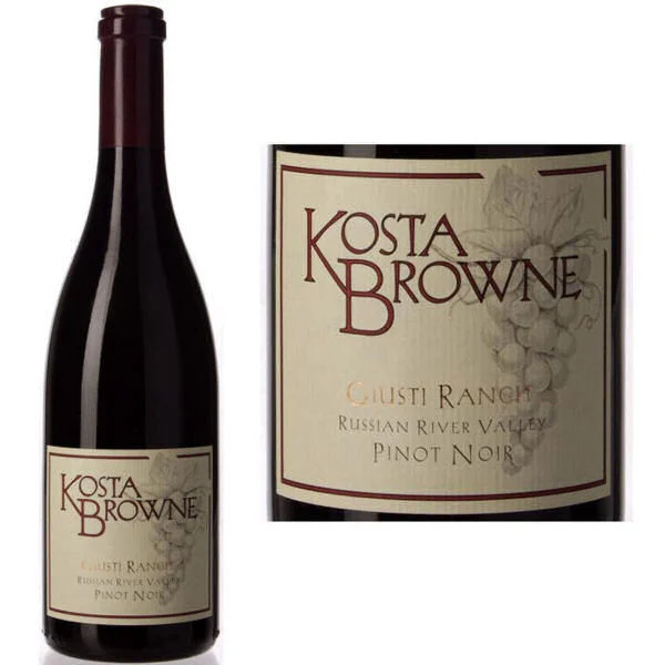Kosta Browne Giusti Ranch Russian River Pinot Noir 2022 Rated 95JS
