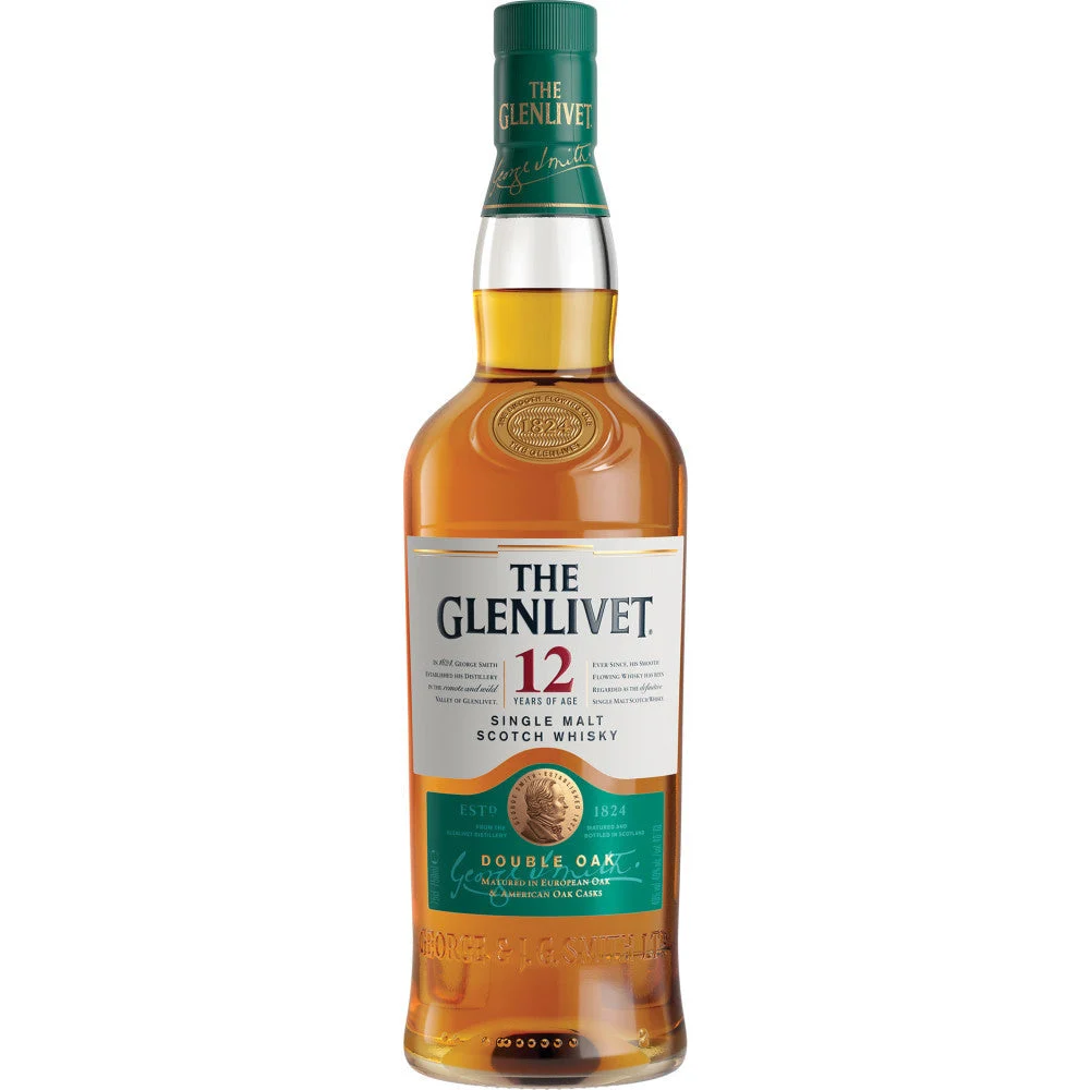 The Glenlivet 12 Year Old Single Malt Scotch Whisky