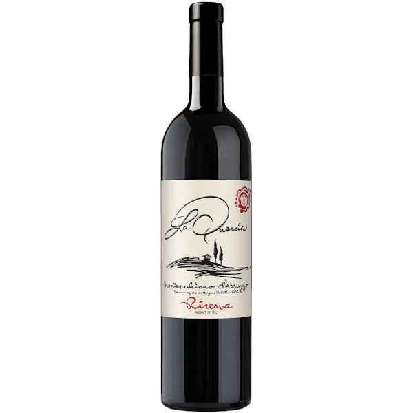 12 Bottle Case La Quercia Montepulciano d'Abruzzo Riserva DOC 2021 w/ Shipping Included