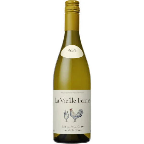 12 Bottle Case La Vieille Ferme Cotes du Luberan Blanc 2025 w/ Shipping Included
