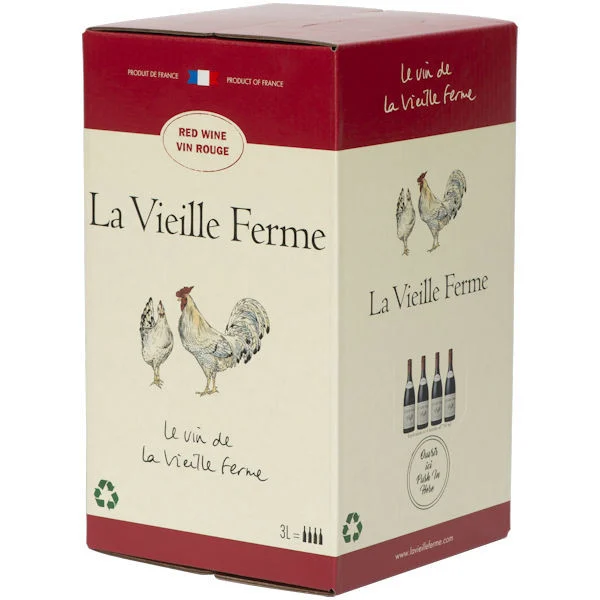 La Vieille Ferme Red Wine Bag in a Box 3L (France)