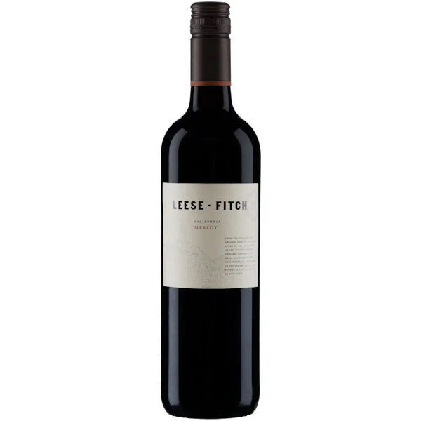 12 Bottle Case Leese-Fitch California Merlot w/ Shipping Included