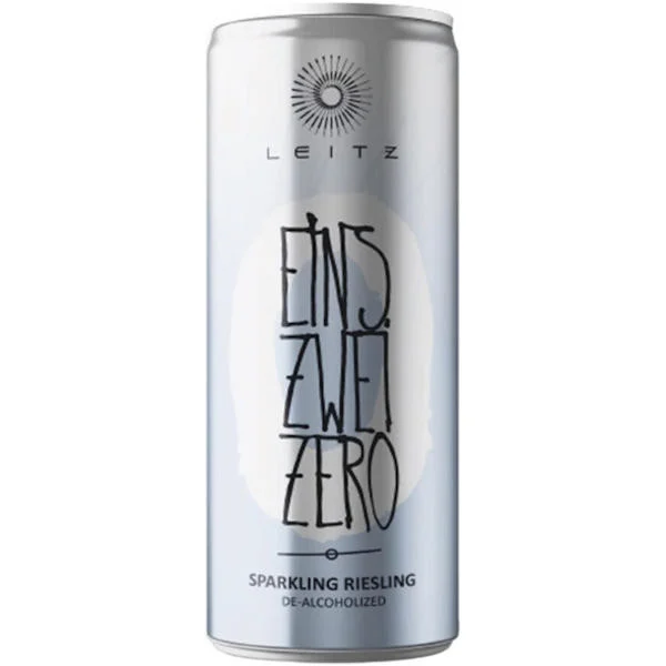 Leitz Eins Zwei Zero Alcohol Free German Sparkling Riesling NV 250ml Single Can
