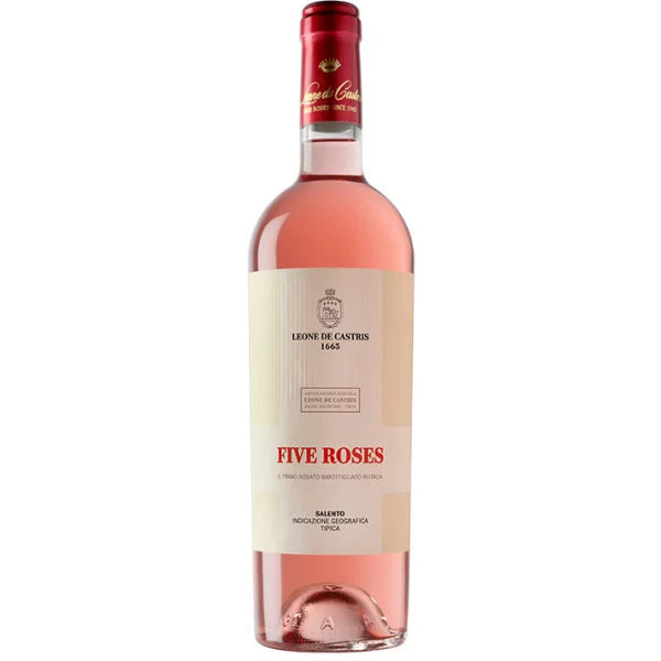 12 Bottle Case Leone de Castris Five Roses Rosato Salento IGT 2022 w/ Shipping Included