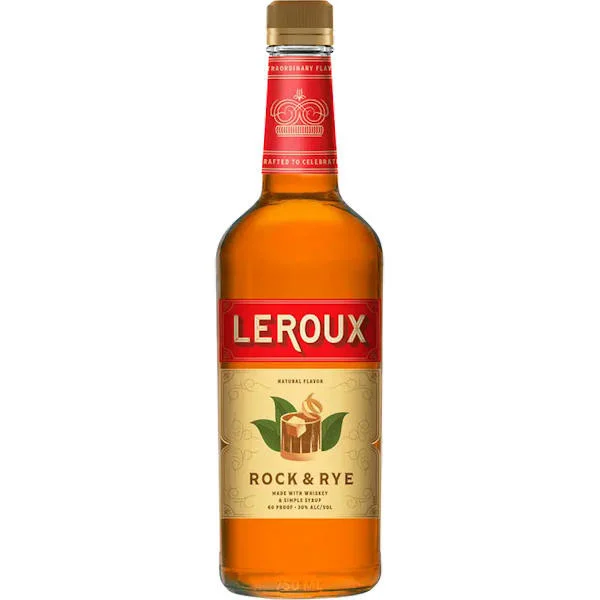 Leroux Rock and Rye Liqueur 1L