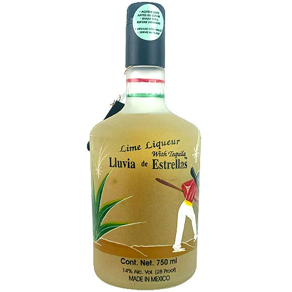Lluvia de Estrellas Lime Liqueur with Tequila 750ml