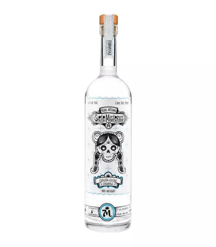Los Siete Misterios Ensamble Espadin Cuishe Mezcal 750mL