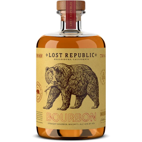 Lost Republic Straight Bourbon Whiskey 750ml