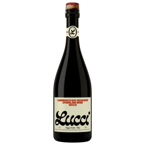 Lucci Lambrusco Reggiano DOC Dry Sparkling Wine Secco
