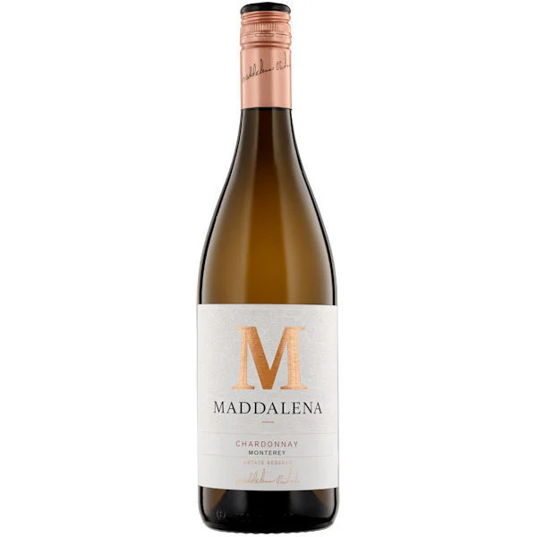 12 Bottle Case Maddalena Estate Reserve Monterey Chardonnay 2022 w/ Shipping Included