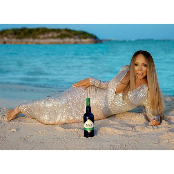 Black Irish By Mariah Carey Original Irish Cream Liqueur 750ml