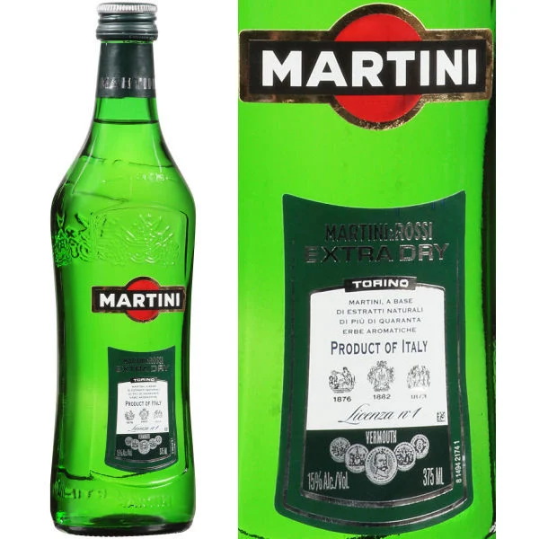 Martini & Rossi Extra Dry Vermouth 375ml Half Bottle