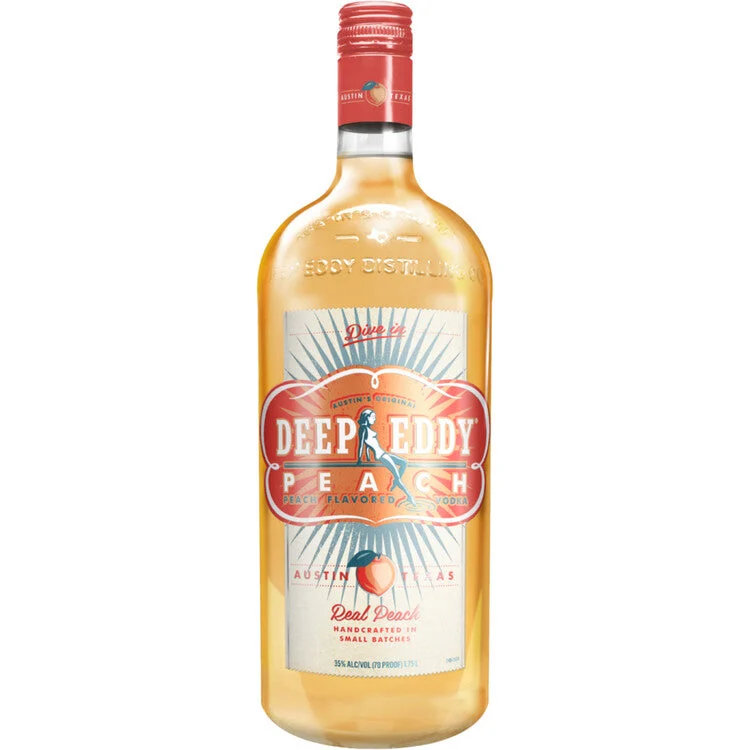 Deep Eddy Peach Flavored Vodka 1.75L