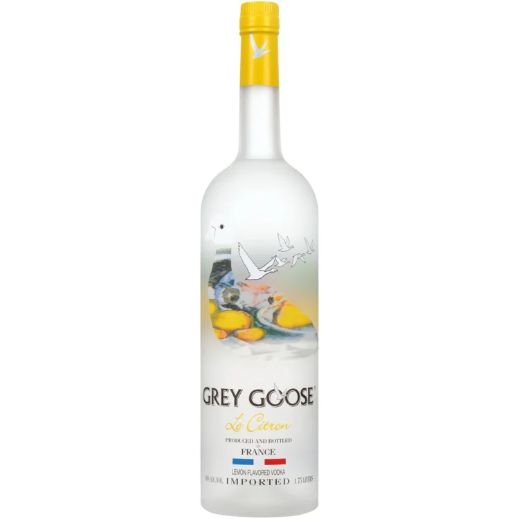 Grey Goose Le Citron Flavored Vodka 1.75L